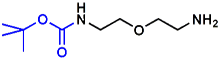 Picture of BocNH-PEG<sub>1</sub>-CH<sub>2</sub>CH<sub>2</sub>NH<sub>2</sub>