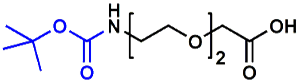 Picture of BocNH-PEG<sub>2</sub>-CH<sub>2</sub>COOH
