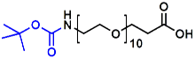 Picture of Boc-NH-PEG<sub>10</sub>-CH<sub>2</sub>CH<sub>2</sub>COOH