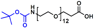 Picture of Boc-NH-PEG<sub>12</sub>-CH<sub>2</sub>CH<sub>2</sub>COOH