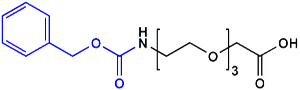 Picture of CBZ-NH-PEG<sub>3</sub>-CH<sub>2</sub>COOH