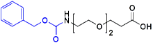 Picture of CBZ-NH-PEG<sub>2</sub>-CH<sub>2</sub>CH<sub>2</sub>COOH