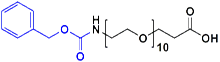 Picture of CBZ-NH-PEG<sub>10</sub>-CH<sub>2</sub>CH<sub>2</sub>COOH