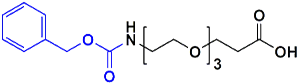 Picture of CBZ-NH-PEG<sub>3</sub>-CH<sub>2</sub>CH<sub>2</sub>COOH