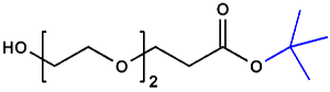 Picture of HO-PEG<sub>2</sub>-CH<sub>2</sub>CH<sub>2</sub>COO<sup>t</sup>Bu