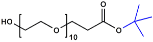 Picture of HO-PEG<sub>10</sub>-CH<sub>2</sub>CH<sub>2</sub>COO<sup>t</sup>Bu