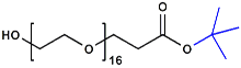 Picture of HO-PEG<sub>16</sub>-CH<sub>2</sub>CH<sub>2</sub>COO<sup>t</sup>Bu