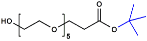 Picture of HO-PEG<sub>5</sub>-CH<sub>2</sub>CH<sub>2</sub>COO<sup>t</sup>Bu