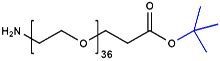 Picture of H<sub>2</sub>N-PEG<sub>36</sub>-CH<sub>2</sub>CH<sub>2</sub>COO<sup>t</sup>Bu