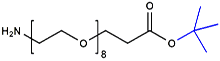 Picture of H<sub>2</sub>N-PEG<sub>8</sub>-CH<sub>2</sub>CH<sub>2</sub>COO<sup>t</sup>Bu