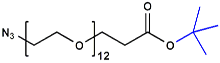 Picture of N<sub>3</sub>-PEG<sub>12</sub>- CH<sub>2</sub>CH<sub>2</sub>COO<sup>t</sup>Bu