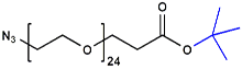 Picture of N<sub>3</sub>-PEG<sub>24</sub>-CH<sub>2</sub>CH<sub>2</sub>COO<sup>t</sup>Bu