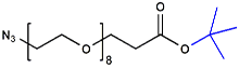 Picture of N<sub>3</sub>-PEG<sub>8</sub>- CH<sub>2</sub>CH<sub>2</sub>COO<sup>t</sup>Bu