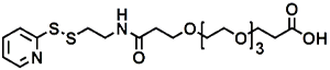 Picture of SPDP-PEG<sub>3</sub>-CH<sub>2</sub>CH<sub>2</sub>COOH