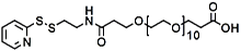 Picture of SPDP-PEG<sub>10</sub>-CH<sub>2</sub>CH<sub>2</sub>COOH