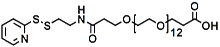 Picture of SPDP-PEG<sub>12</sub>-CH<sub>2</sub>CH<sub>2</sub>COOH