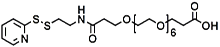 Picture of SPDP-PEG<sub>6</sub>-CH<sub>2</sub>CH<sub>2</sub>COOH