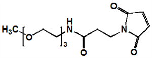 Picture of mPEG<sub>3</sub>-NH-Mal