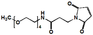 Picture of mPEG<sub>4</sub>-NH-Mal