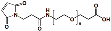 Picture of Mal-NH-PEG<sub>9</sub>-CH<sub>2</sub>CH<sub>2</sub>COOH