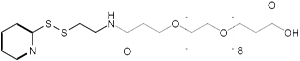 Picture of SPDP-PEG<sub>8</sub>-CH<sub>2</sub>CH<sub>2</sub>COOH