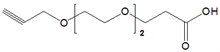 Picture of Propyne-PEG<sub>2</sub>-CH<sub>2</sub>CH<sub>2</sub>COOH