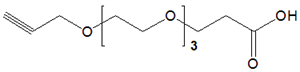 Picture of Propyne-PEG<sub>3</sub>-CH<sub>2</sub>CH<sub>2</sub>COOH