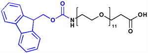 Picture of Fmoc-NH-PEG<sub>11</sub>-CH<sub>2</sub>CH<sub>2</sub>COOH