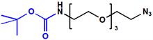 Picture of BocNH-PEG<sub>3</sub>-CH<sub>2</sub>CH<sub>2</sub>N<sub>3</sub>