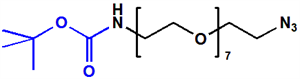 Picture of BocNH-PEG<sub>7</sub>-CH<sub>2</sub>CH<sub>2</sub>N<sub>3</sub>