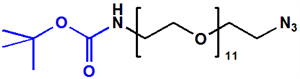 Picture of BocNH-PEG<sub>11</sub>-CH<sub>2</sub>CH<sub>2</sub>N<sub>3</sub>