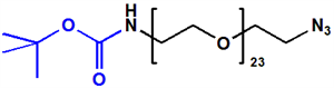 Picture of BocNH-PEG<sub>23</sub>-CH<sub>2</sub>CH<sub>2</sub>N<sub>3</sub>