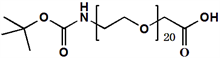 Picture of Boc-NH-PEG<sub>20</sub>-CH<sub>2</sub>CH<sub>2</sub>COOH