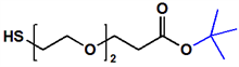 Picture of HS-PEG<sub>2</sub>-CH<sub>2</sub>CH<sub>2</sub>COOtBu