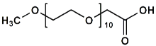 Picture of mPEG<sub>10</sub>-CH<sub>2</sub>COOH