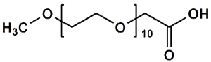 Picture of mPEG<sub>10</sub>-CH<sub>2</sub>COOH