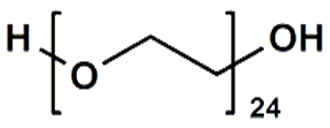 Picture of HO-PEG<sub>24</sub>-OH