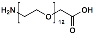 Picture of H<sub>2</sub>N-PEG<sub>12</sub>-CH<sub>2</sub>COOH