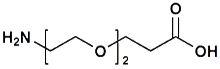 Picture of H<sub>2</sub>N-PEG<sub>2</sub>-CH<sub>2</sub>CH<sub>2</sub>COOH