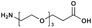 Picture of H<sub>2</sub>N-PEG<sub>3</sub>-CH<sub>2</sub>CH<sub>2</sub>COOH