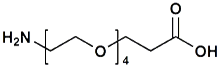 Picture of H<sub>2</sub>N-PEG<sub>4</sub>- CH<sub>2</sub>CH<sub>2</sub>COOH