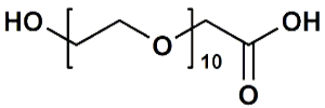 Picture of HO-PEG<sub>10</sub>-CH<sub>2</sub>COOH