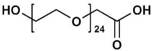 Picture of HO-PEG<sub>24</sub>-CH<sub>2</sub>COOH