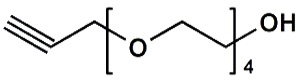 Picture of HC≡C-CH<sub>2</sub>-PEG<sub>4</sub>-OH