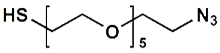 Picture of HS-PEG<sub>5</sub>-CH<sub>2</sub>CH<sub>2</sub>N<sub>3</sub>