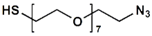 Picture of HS-PEG<sub>7</sub>-CH<sub>2</sub>CH<sub>2</sub>N<sub>3</sub>