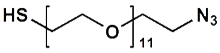 Picture of HS-PEG<sub>11</sub>-CH<sub>2</sub>CH<sub>2</sub>N<sub>3</sub>