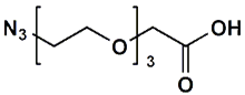 Picture of N<sub>3</sub>-PEG<sub>3</sub>-CH<sub>2</sub>COOH