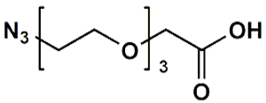 Picture of N<sub>3</sub>-PEG<sub>3</sub>-CH<sub>2</sub>COOH