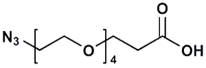 Picture of N<sub>3</sub>-PEG<sub>4</sub>-CH<sub>2</sub>CH<sub>2</sub>COOH